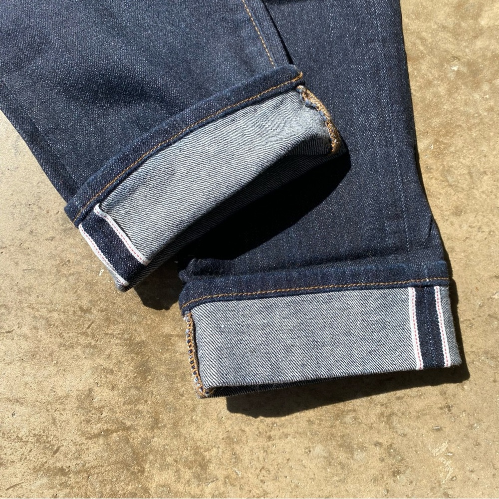 BLDWN skinny raw selvedge denim jeans made in USA 32x31